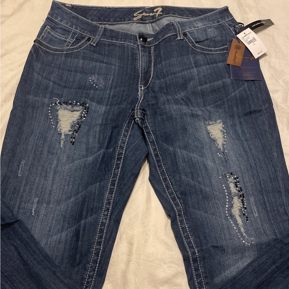 Lane Bryant Seven 7 Jeans Size 16 Bootcut